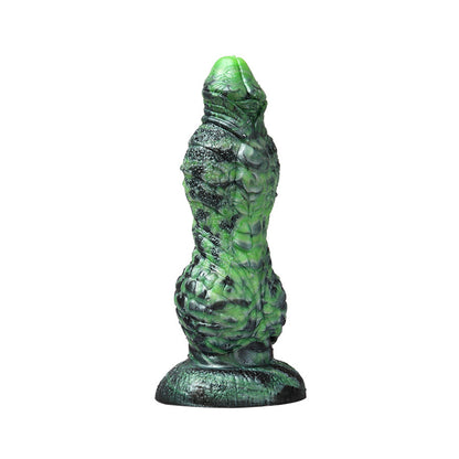 Dildo reptiliano 16 x 6cm Verde